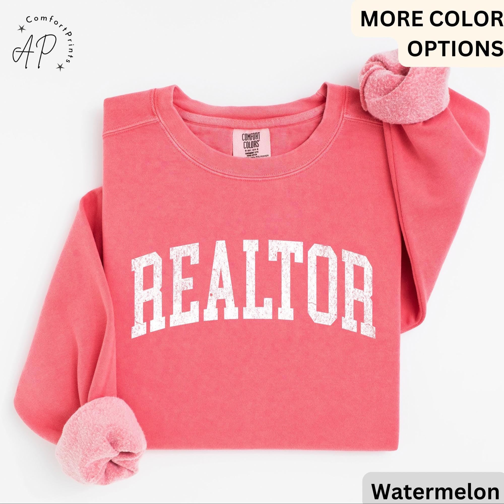 Realtor Comfort Colors® Sweater, Real Estate Agent Sweatshirt, Real Estate Marketing, Gift for Realtor