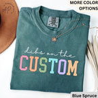 Personalized Dibs On The Comfort Colors® T-Shirt, Funny Wife Tee