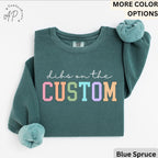 Personalized Comfort Colors Sweatshirt: Funny Wife Dibs Sweater
