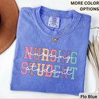 Nursing Student Comfort Colors® Shirt, Future Nurse T-Shirt, Nurse Life Tee, Gift for New Nurse, I Can't I'm in Nursing School
