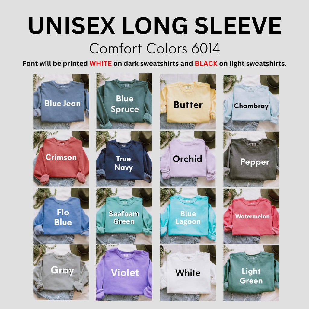 School Librarian Comfort Colors® Sweatshirt, It's Giving Librarian Sweater, Book Lover, Gift for Bookworm