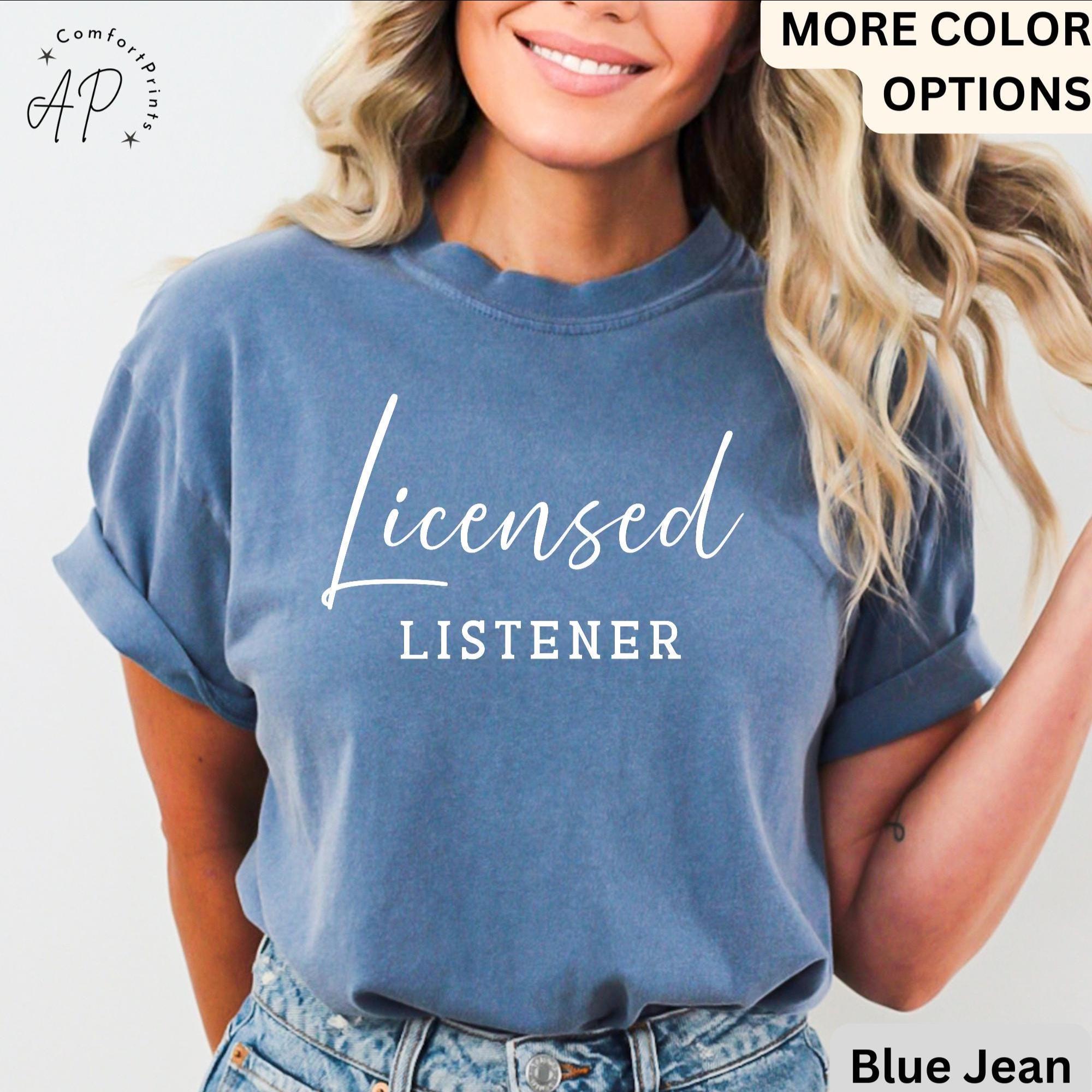 Mental Health Comfort Colors® Shirt, School Counselor T-Shirt, Licensed Listener Tee, Gift for New Counselor