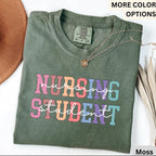 Nursing Student Comfort Colors® Shirt, Future Nurse T-Shirt, Nurse Life Tee, Gift for New Nurse, I Can't I'm in Nursing School