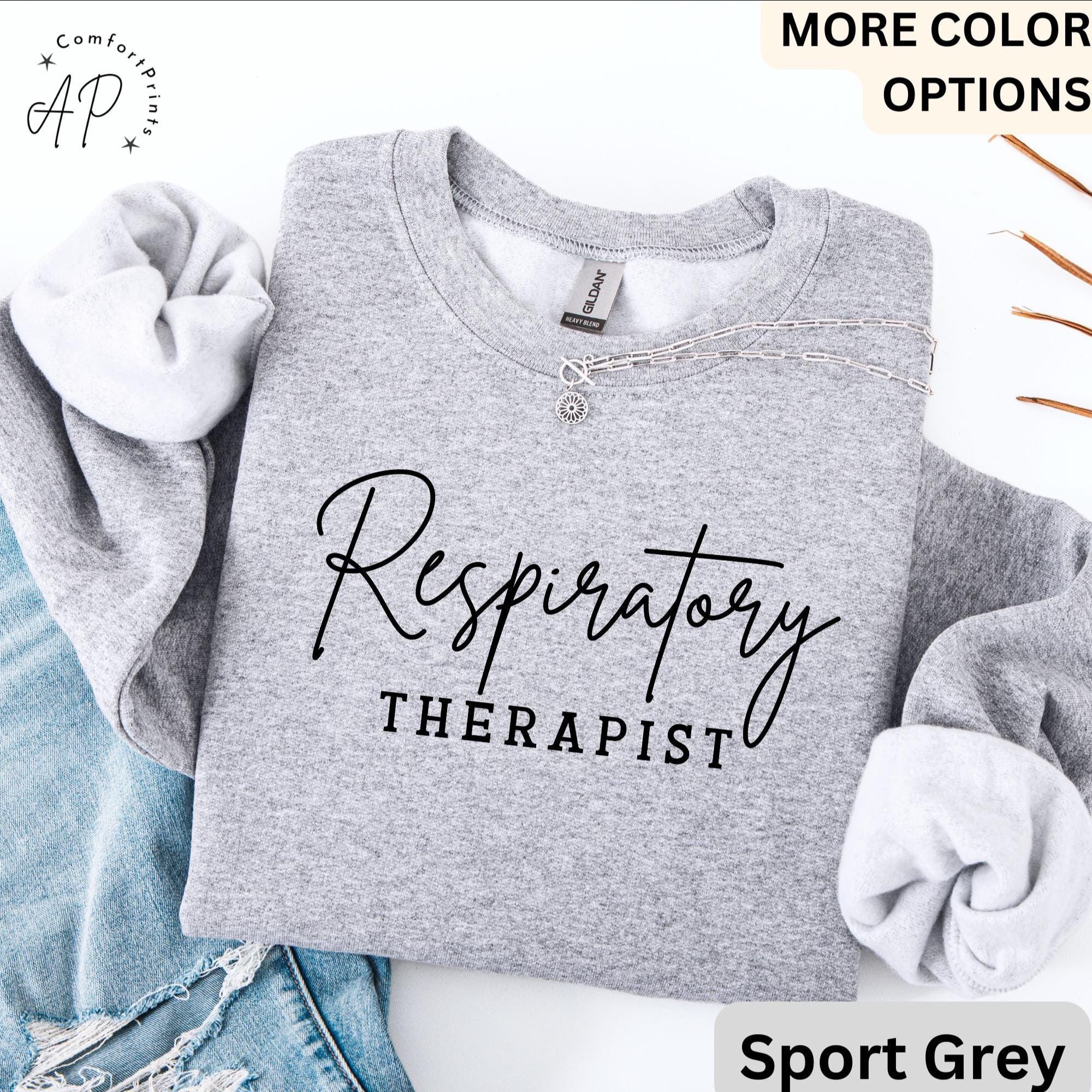 Respiratory Therapist Comfort Colors® Sweatshirt, Respiratory Therapy Sweater, Gift for Lung Therapist