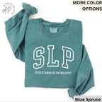 SLP Comfort Colors® Long Sleeve Shirt, Speech Language Pathologist Long-Sleeve Tee