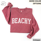 Beachy Comfort Colors® Long Sleeve Shirt, Vacation Therapy Long-Sleeve Tee, Beach Therapy Long Sleeve Shirt