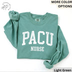PACU Nurse Comfort Colors® Long Sleeve Shirt, Post Anesthesia Care Unit Nursing Long-Sleeve Tee, PACU Squad LongSleeve Shirt