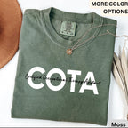 Occupational Therapy Assistant Comfort Colors® T-Shirt, COTA Shirt, Mental Awareness Tee, Gift for Therapist Assistant