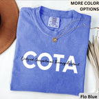 Occupational Therapy Assistant Comfort Colors® T-Shirt, COTA Shirt, Mental Awareness Tee, Gift for Therapist Assistant