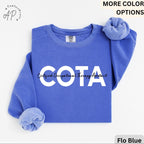 Occupational Therapy Assistant Comfort Colors® Sweatshirt, COTA Sweater, Mental Awareness, Gift for Therapist Assistant