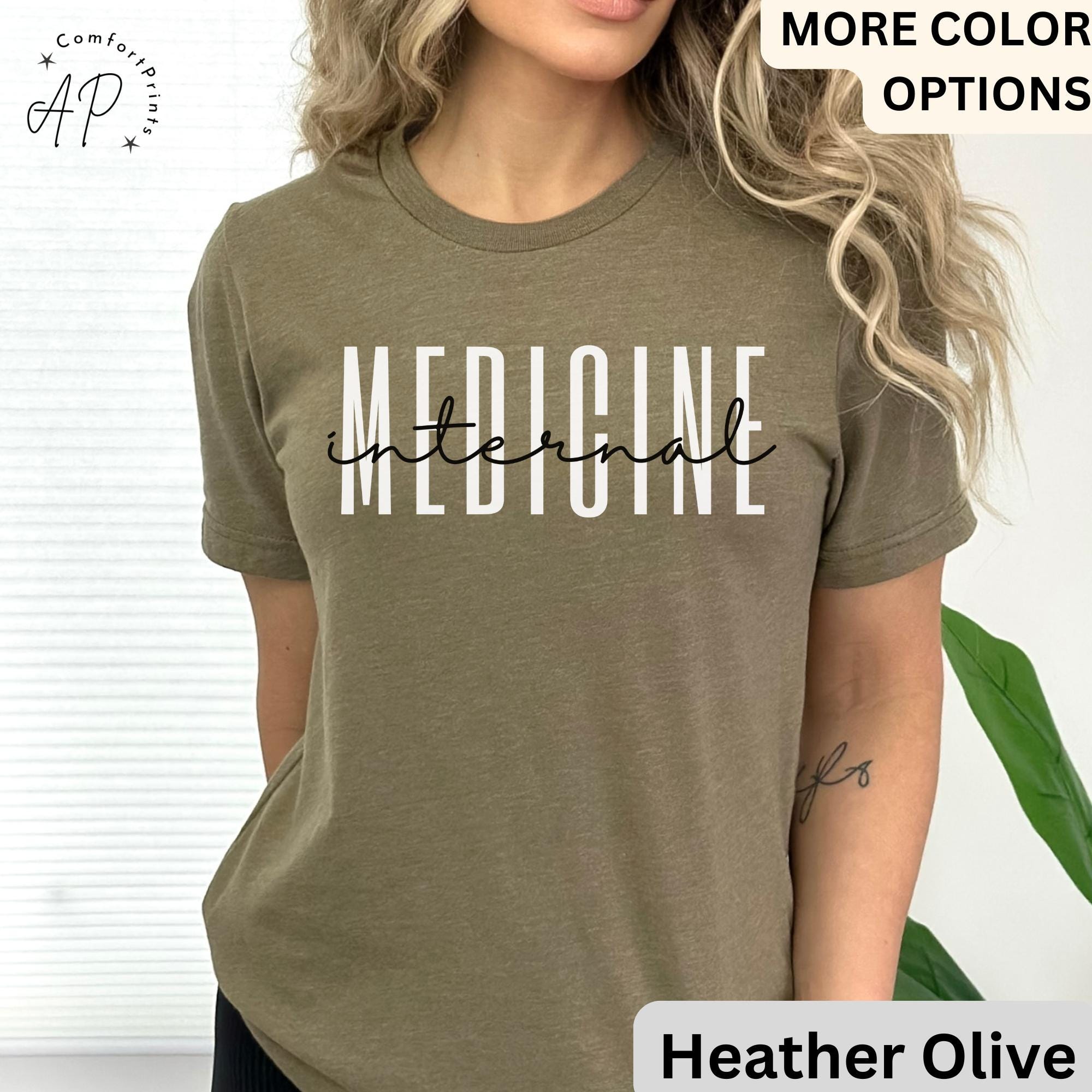 Internal Medicine Shirt, Women in Medicine T-Shirt, Future Physician Sweater, Medical School Student Sweatshirt, MD Grad Tee