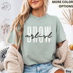 Brow Artist Comfort Colors® T-Shirt, Brow Therapist Esthetician Shirt, Eyelash Extension Tee, Lash Tech Gift, Mascara Lover, Cosmetology