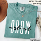 Brow Artist Comfort Colors® T-Shirt, Brow Therapist Esthetician Shirt, Eyelash Extension Tee, Lash Tech Gift, Mascara Lover, Cosmetology
