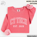 CT Technologist Comfort Colors® Sweatshirt, CT Scan Technologist Sweater, Computed Tomography, CAT Scan Tech