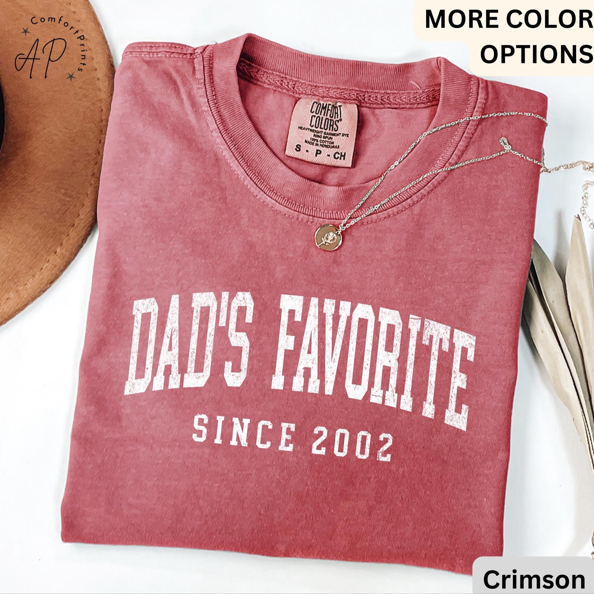 Dad’s Favorite Comfort Colors® T-Shirt, Daddy’s Favorite Daughter Shirt, Favorite Child Tee, Gift for Funny Sibling Rivalry