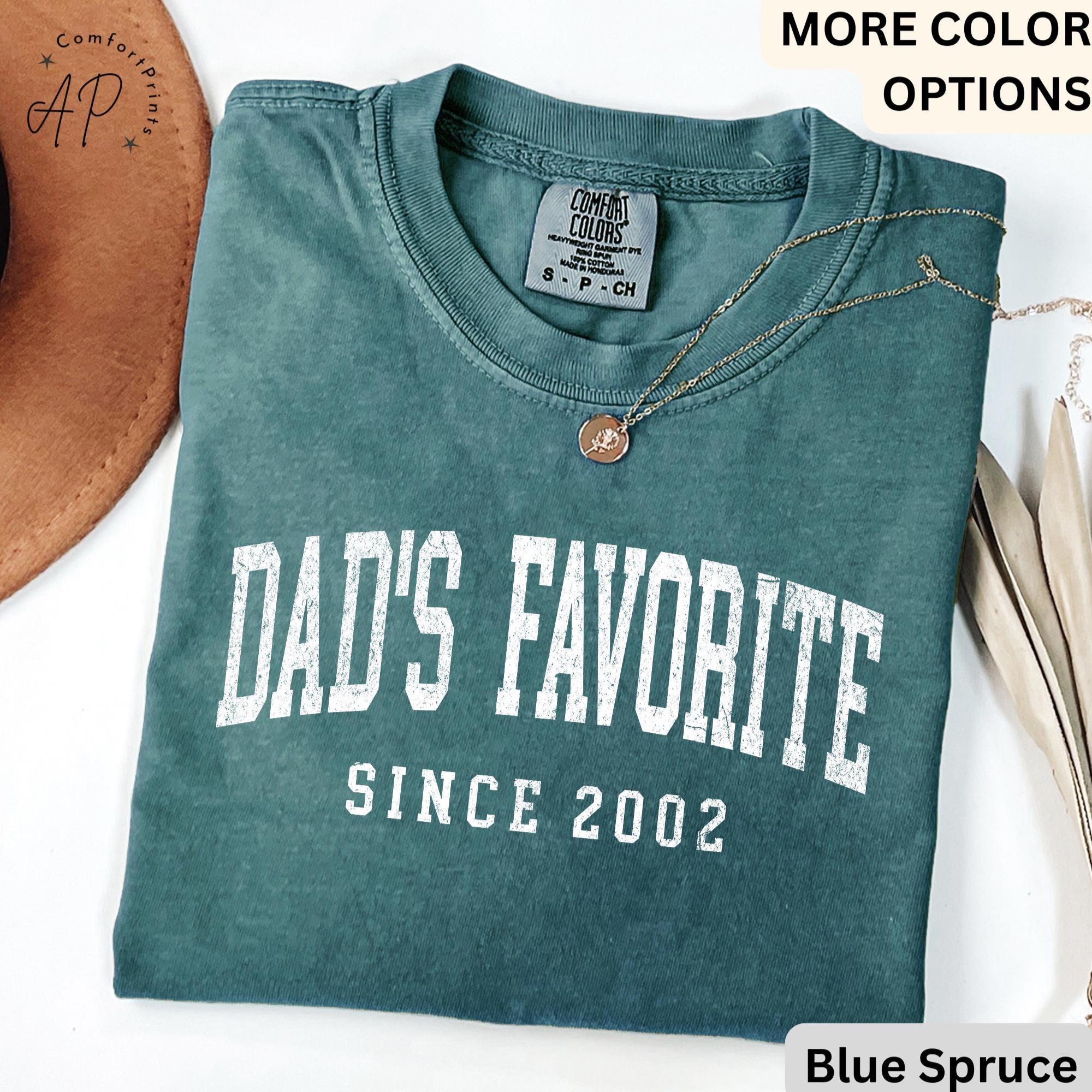 Dad’s Favorite Comfort Colors® T-Shirt, Daddy’s Favorite Daughter Shirt, Favorite Child Tee, Gift for Funny Sibling Rivalry