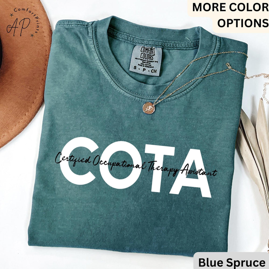 Occupational Therapy Assistant Comfort Colors® T-Shirt, COTA Shirt, Mental Awareness Tee, Gift for Therapist Assistant