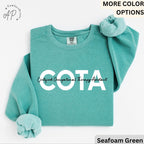 Occupational Therapy Assistant Comfort Colors® Sweatshirt, COTA Sweater, Mental Awareness, Gift for Therapist Assistant