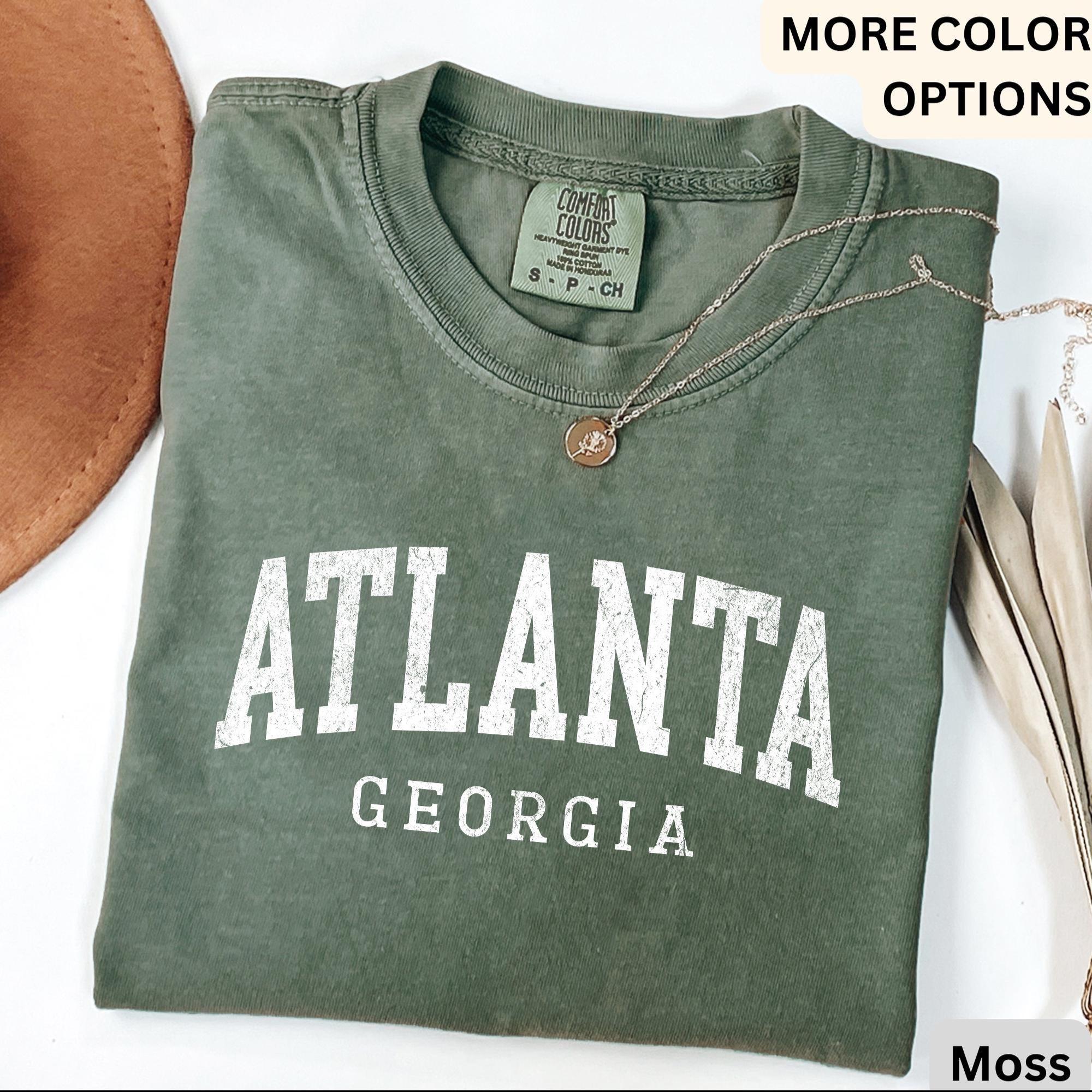 Atlanta Comfort Colors® T-Shirt, Atlantic Georgia Vacation Shirt, ATL Moving to Atlanta Tee, Atlanta Bachelorette Travel Souvenir Gift