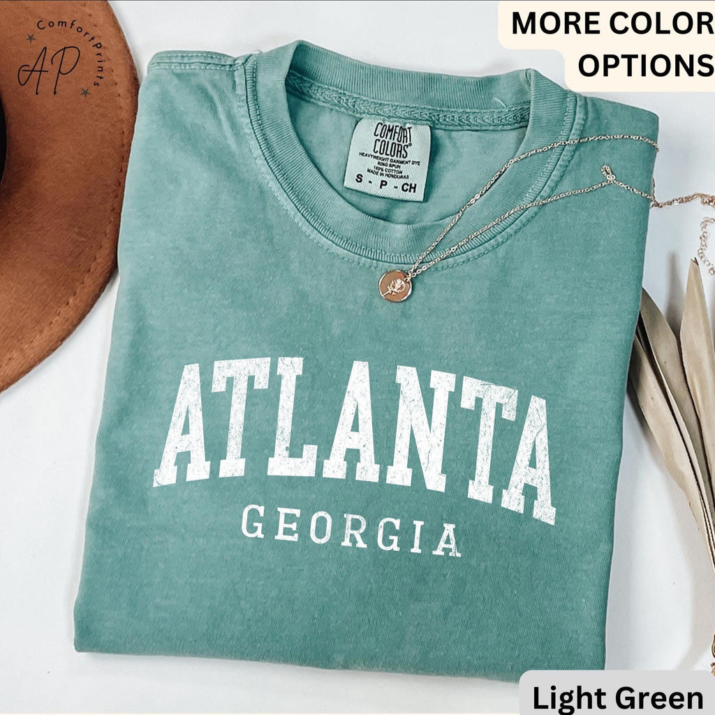 Atlanta Comfort Colors® T-Shirt, Atlantic Georgia Vacation Shirt, ATL Moving to Atlanta Tee, Atlanta Bachelorette Travel Souvenir Gift