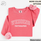 Wedding Photographer Comfort Colors® Sweatshirt, I Shoot Wedding Sweater, Photography Wedding, Wedding Photos Gift