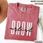 Brow Artist Comfort Colors® T-Shirt, Brow Therapist Esthetician Shirt, Eyelash Extension Tee, Lash Tech Gift, Mascara Lover, Cosmetology