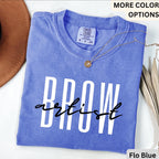 Brow Artist Comfort Colors® T-Shirt, Brow Therapist Esthetician Shirt, Eyelash Extension Tee, Lash Tech Gift, Mascara Lover, Cosmetology