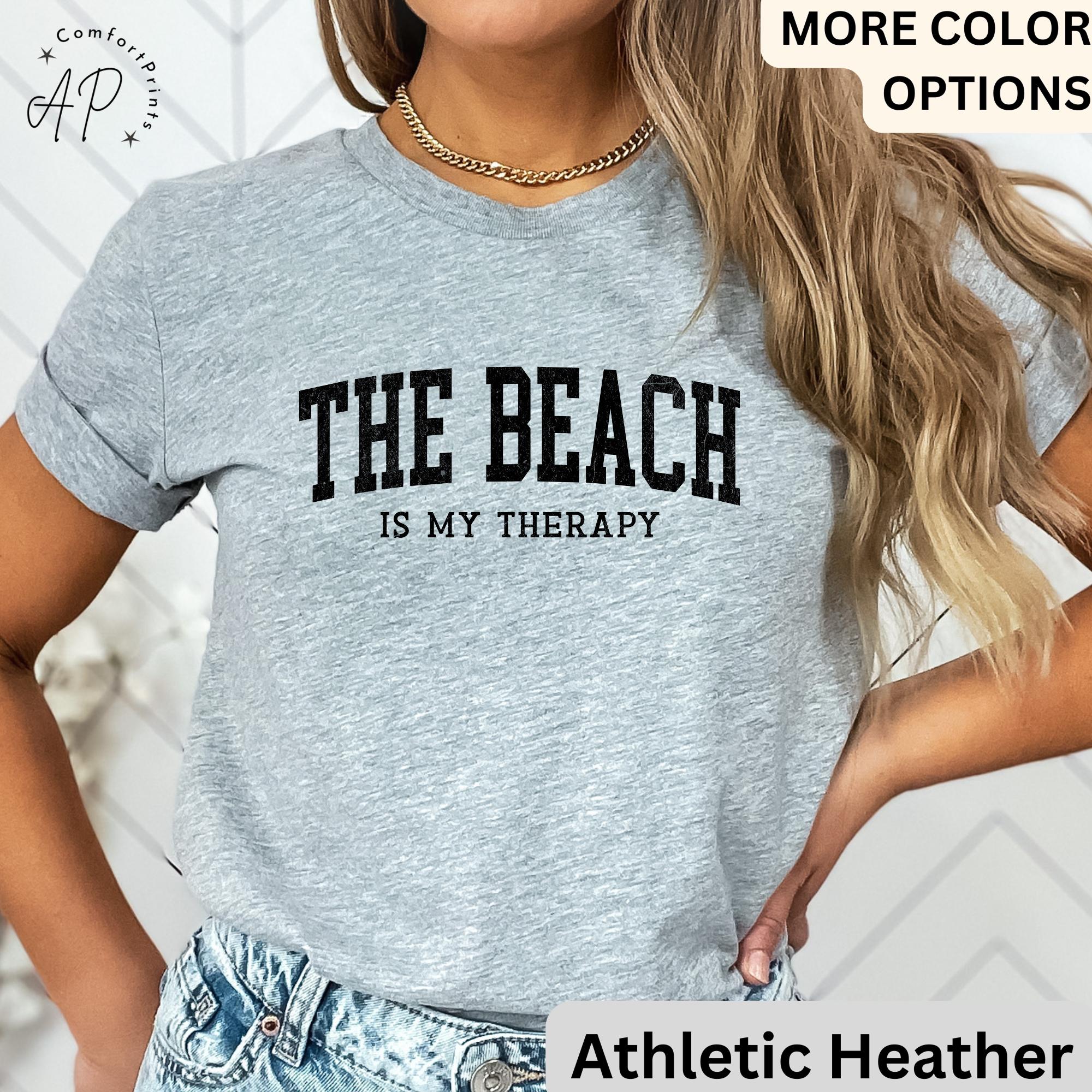Beach Therapy Comfort Colors® T-Shirt, Summer Vacation Shirt, Family Travel Tee