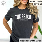 Beach Therapy Comfort Colors® T-Shirt, Summer Vacation Shirt, Family Travel Tee