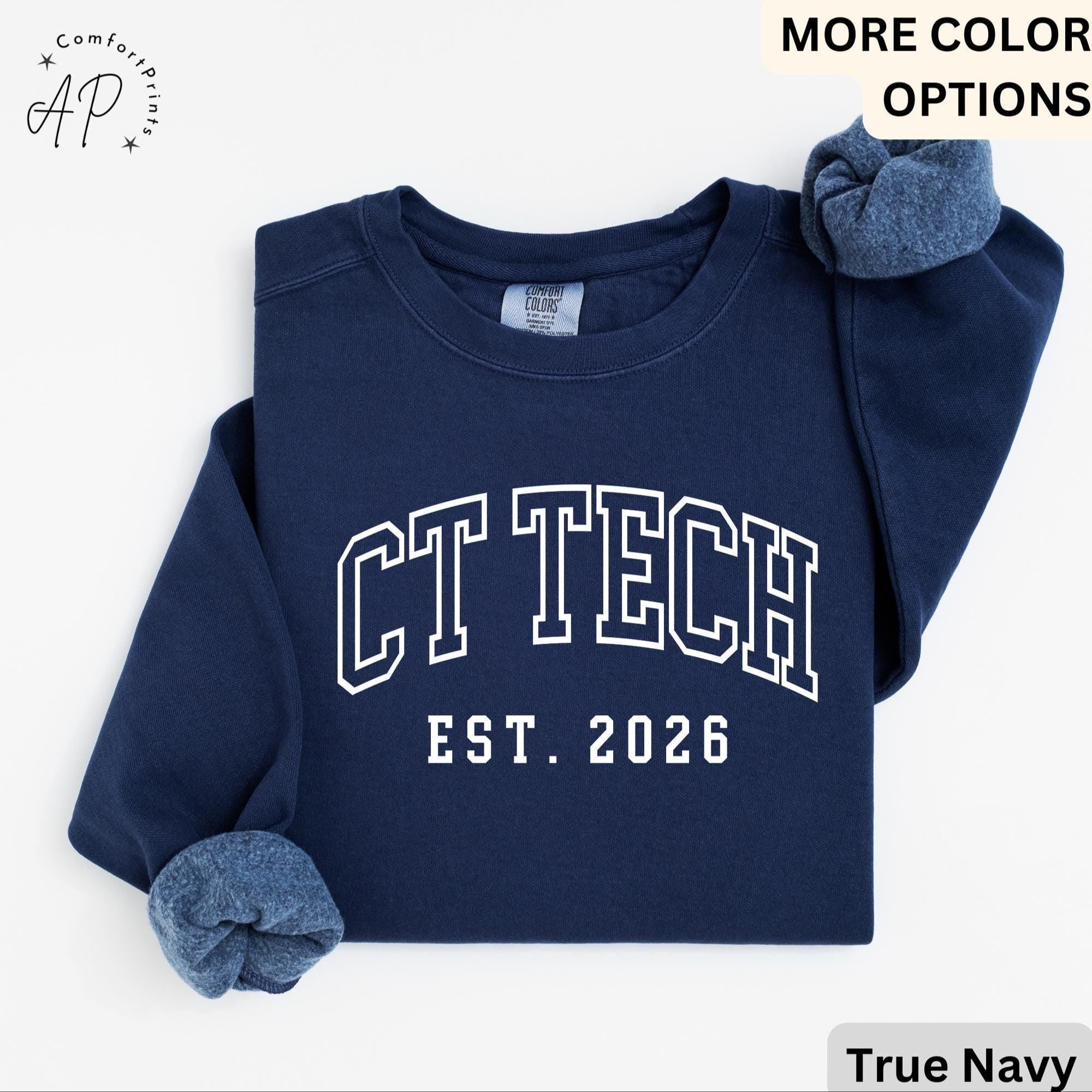 CT Technologist Comfort Colors® Sweatshirt, CT Scan Technologist Sweater, Computed Tomography, CAT Scan Tech