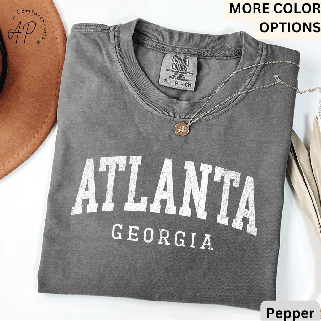 Atlanta Comfort Colors® T-Shirt, Atlantic Georgia Vacation Shirt, ATL Moving to Atlanta Tee, Atlanta Bachelorette Travel Souvenir Gift