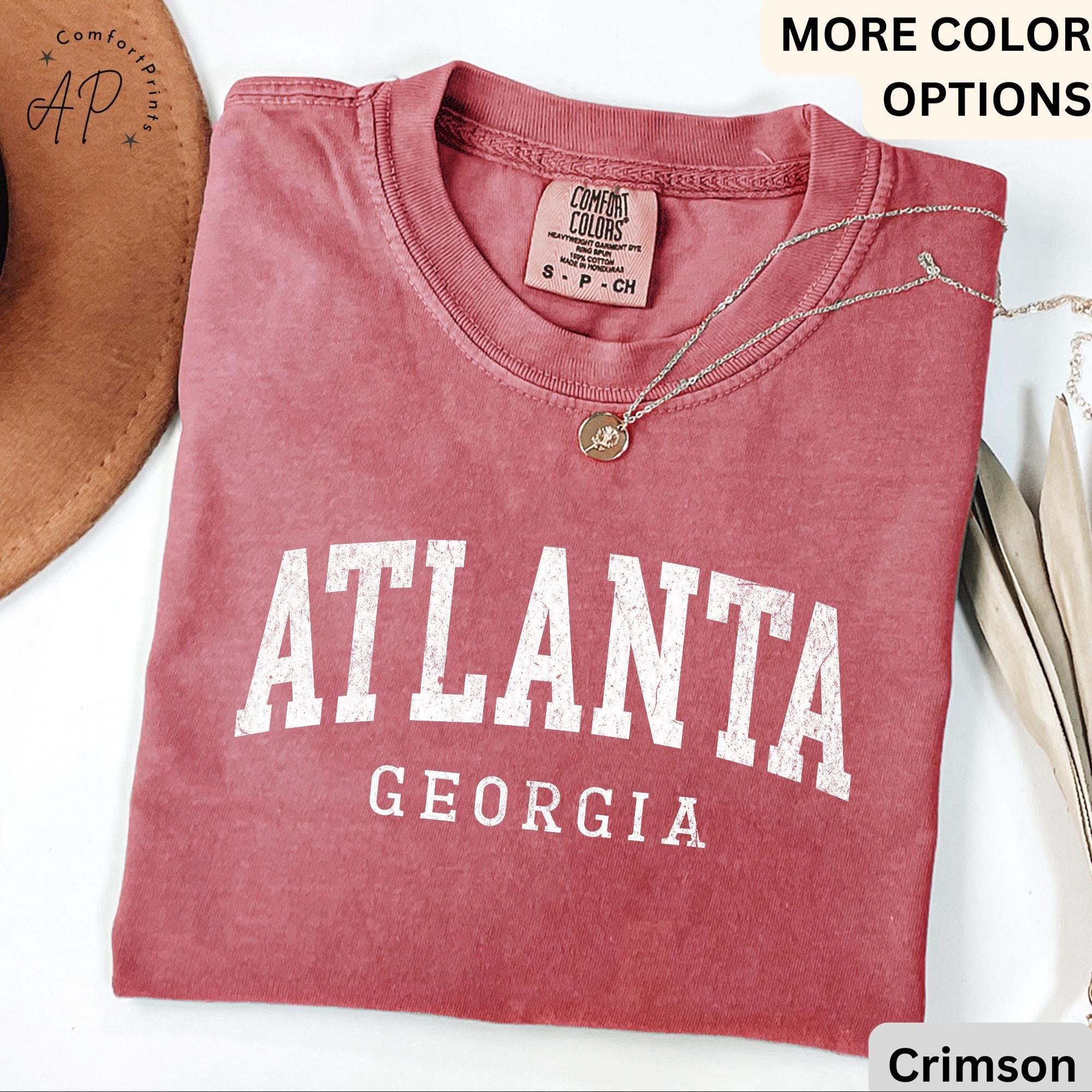 Atlanta Comfort Colors® T-Shirt, Atlantic Georgia Vacation Shirt, ATL Moving to Atlanta Tee, Atlanta Bachelorette Travel Souvenir Gift