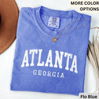 Atlanta Comfort Colors® T-Shirt, Atlantic Georgia Vacation Shirt, ATL Moving to Atlanta Tee, Atlanta Bachelorette Travel Souvenir Gift