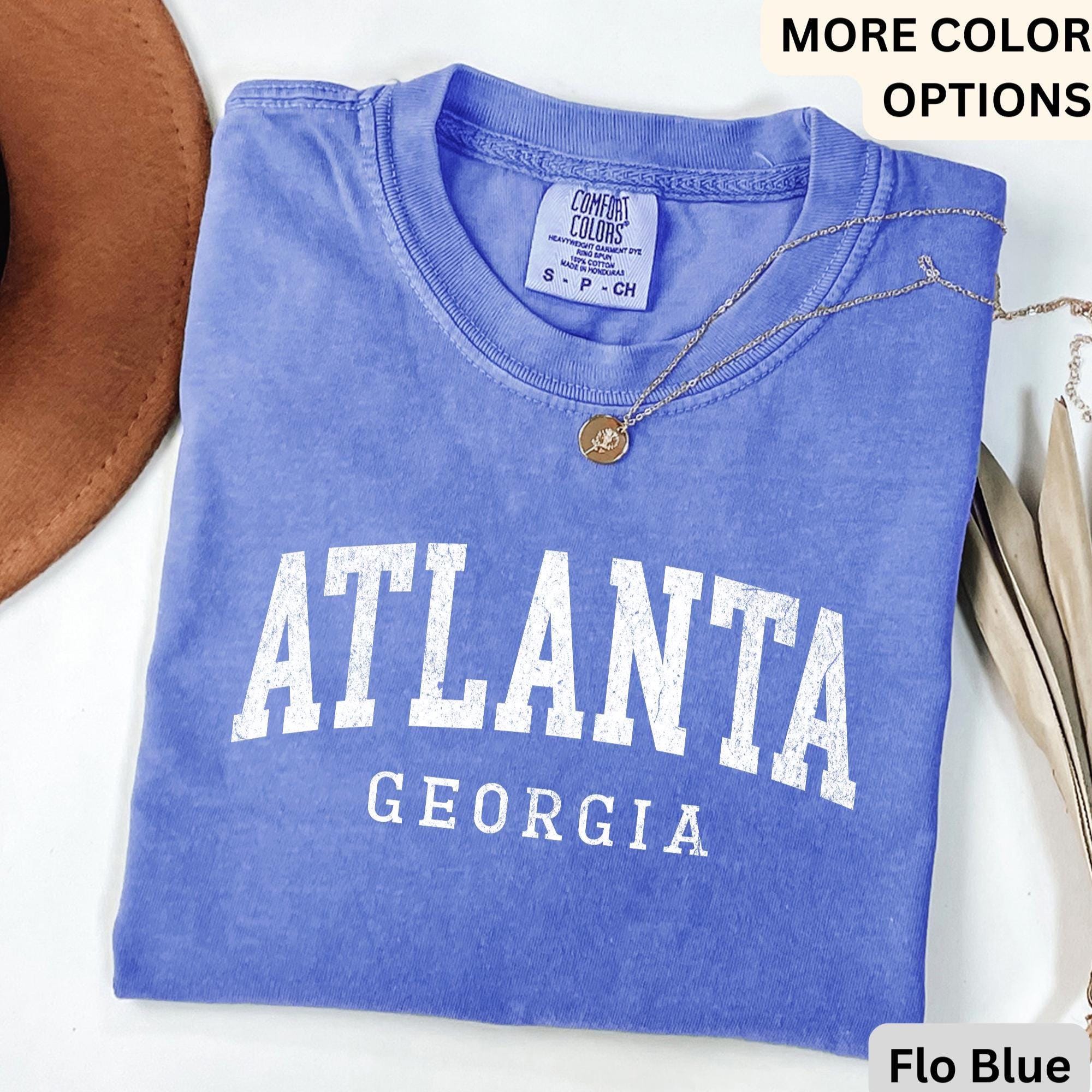 Atlanta Comfort Colors® T-Shirt, Atlantic Georgia Vacation Shirt, ATL Moving to Atlanta Tee, Atlanta Bachelorette Travel Souvenir Gift