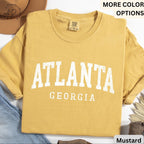 Atlanta Comfort Colors® T-Shirt, Atlantic Georgia Vacation Shirt, ATL Moving to Atlanta Tee, Atlanta Bachelorette Travel Souvenir Gift