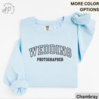 Wedding Photographer Comfort Colors® Sweatshirt, I Shoot Wedding Sweater, Photography Wedding, Wedding Photos Gift