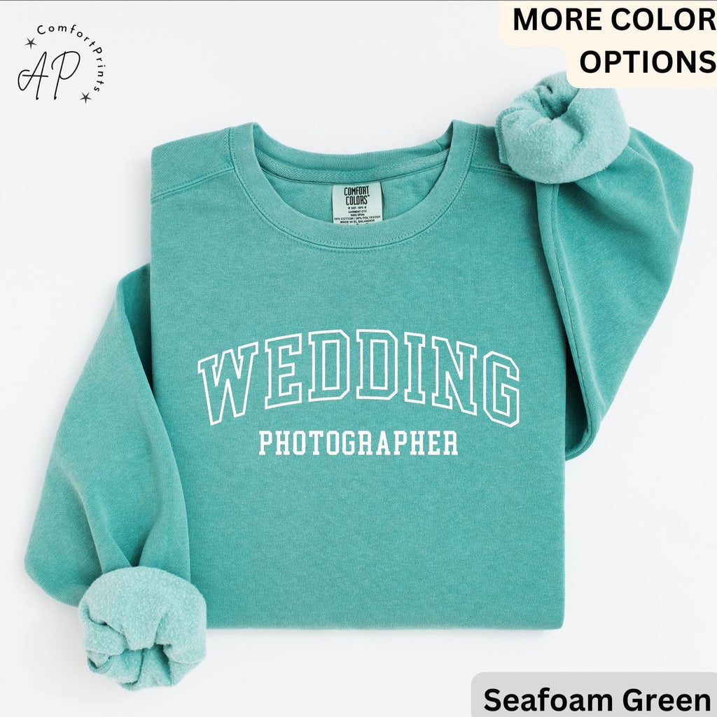 Wedding Photographer Comfort Colors® Sweatshirt, I Shoot Wedding Sweater, Photography Wedding, Wedding Photos Gift