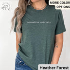 Sober Comfort Colors® T-Shirt, Normalize Sobriety Shirt, Gift For Sobriety Anniversary, Recovery Addiction Tee