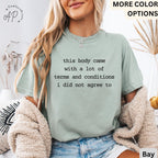 Chronic Illness Comfort Colors® T-Shirt, Disease Awareness Shirt, Funny Tee for Rare Disease