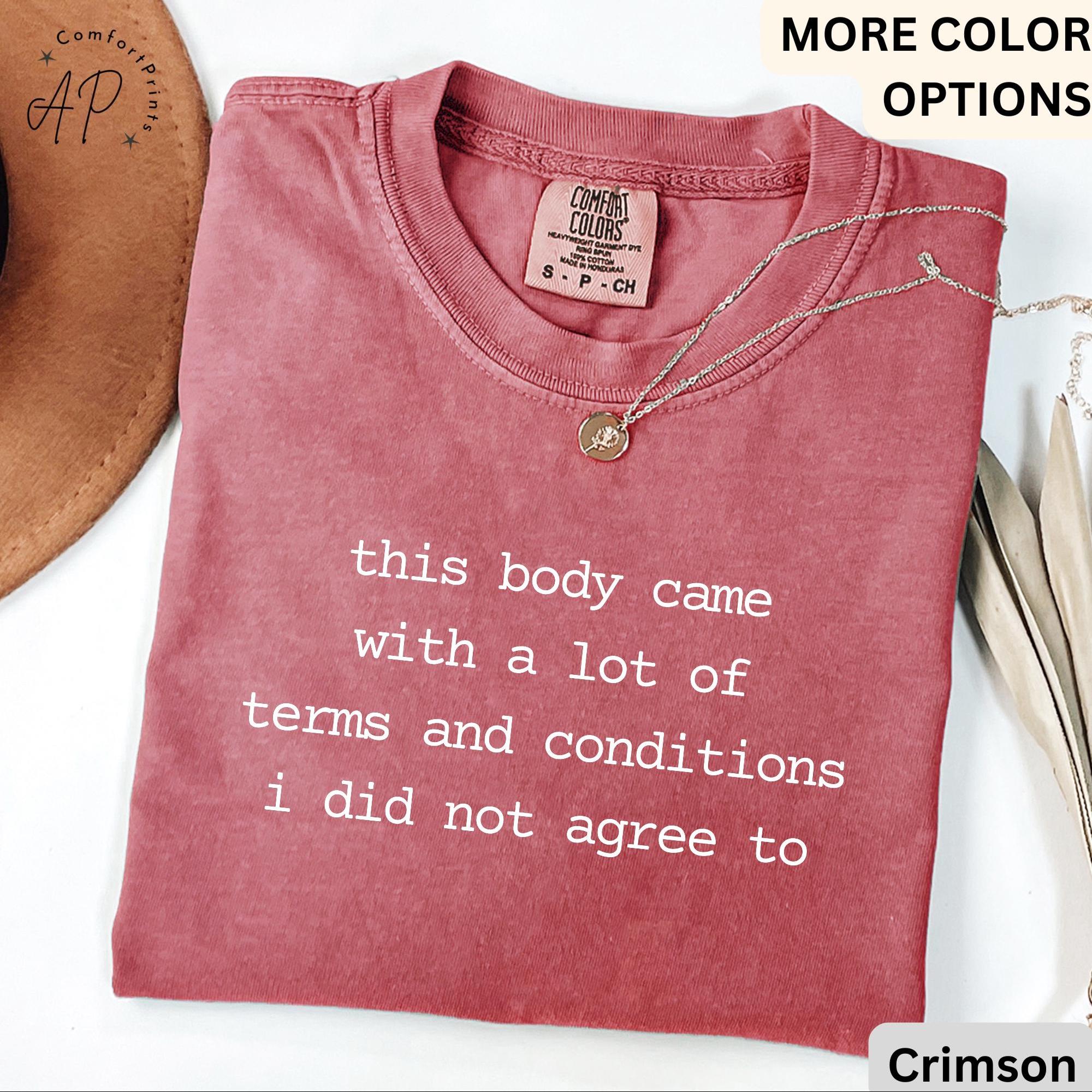 Chronic Illness Comfort Colors® T-Shirt, Disease Awareness Shirt, Funny Tee for Rare Disease