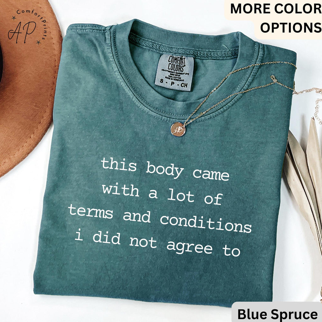 Chronic Illness Comfort Colors® T-Shirt, Disease Awareness Shirt, Funny Tee for Rare Disease