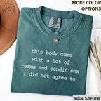 Chronic Illness Comfort Colors® T-Shirt, Disease Awareness Shirt, Funny Tee for Rare Disease