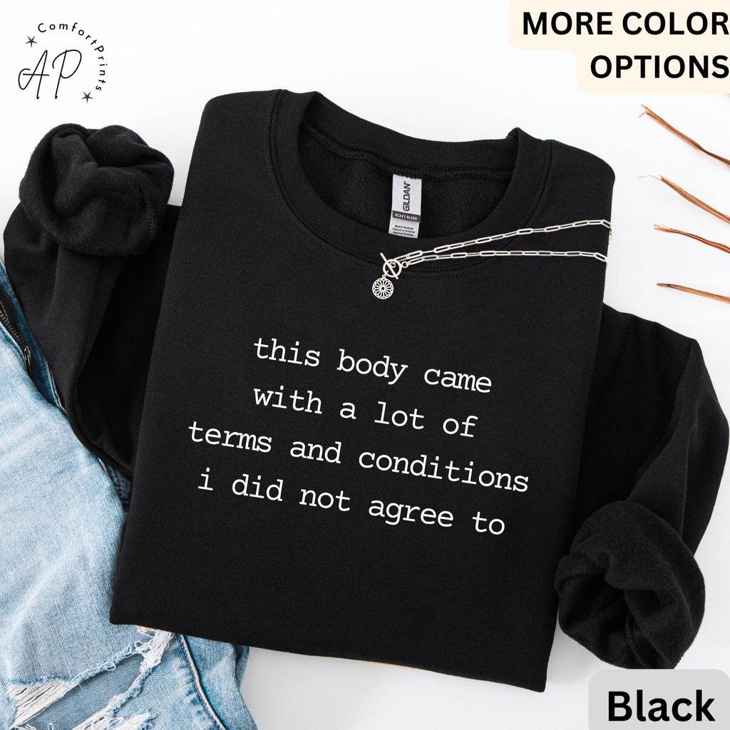 Chronic Illness Comfort Colors® Sweatshirt, Disease Awareness Sweater, Funny Gift for Rare Disease