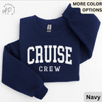 Cruise Crew Comfort Colors® Sweatshirt, Cruise Trip Sweater, Cruising, Gift for Family Trip