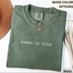 Women in Film Comfort Colors® T-Shirt, Women in Filmmaking Shirt, Gift for Filmmaker