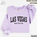 Las Vegas Comfort Colors® Sweatshirt, Las Vegas Nevada Sweater, Sin City, Gift for Las Vegas NV Vacation Trip