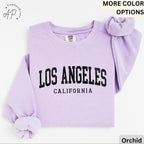 Los Angeles Comfort Colors® Sweatshirt, Los Angeles California Sweater, Golden State, Gift for Traveling to Los Angeles