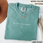 Bible Verse Comfort Colors® T-Shirt, Christian Shirt, The Lord Is My Shepherd Gift, Religious Mom