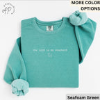 Bible Verse Comfort Colors® Sweatshirt, Christian Sweater, The Lord Is My Shepherd Gift, Religious Mom