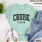Cruise Crew Comfort Colors® T-Shirt, Cruise Trip Shirt, Cruising, Gift for Family Trip